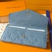 Louis Vuitton Sarah Monogram Empreinte Leather Envelope Wallet 19×10.5×2cm #B65039