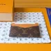Louis Vuitton Triple Card Holder M14733 11x8x0.5cm #B63876