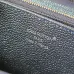 Louis Vuitton Zippy Wallet – Iridescent Navy Monogram Empreinte Leather #B58779