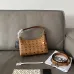 MCM Aren Visetos Hobo Shoulder Bag, PVC Leather, Style 65037 26x19x9.5cm #B61784
