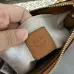 MCM Mini Crossbody Bag, Grid Pattern, Chain Strap, Style 65026 12.5 x 21.0 x 5.0cm #B61786