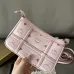 MCM Mini Crossbody Bag, Grid Pattern, Chain Strap, Style 65026 12.5 x 21.0 x 5.0cm #B61786