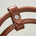 Miu Miu 5BA327 Glazed Leather Vintage Satchel Bag Removable Strap Top Handle Handbag #B65970