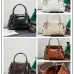 Miu Miu 5BA327 Glazed Leather Vintage Satchel Bag Removable Strap Top Handle Handbag #B65970