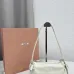 Miu Miu Ribbon Oil-Wax Leather Shoulder Bag 21×12.5×9.5cm #B65029