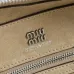 Miu Miu Vivant Suede Leather Bowling Top Handle Bag 32×19.5×11cm #B65028