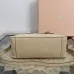 Miu Miu Vivant Suede Leather Bowling Top Handle Bag 32×19.5×11cm #B65028