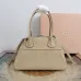 Miu Miu Vivant Suede Leather Bowling Top Handle Bag 32×19.5×11cm #B65028