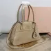 Miu Miu Vivant Suede Leather Bowling Top Handle Bag 32×19.5×11cm #B65028