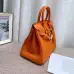 Birkin Handbag Orange #B49913
