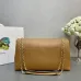 Caramel Prada Doux extra large leather shoulder bag #B49849