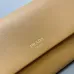 Caramel Prada Doux extra large leather shoulder bag #B49849
