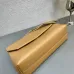 Caramel Prada Doux extra large leather shoulder bag #B49849