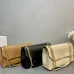 Caramel Prada Doux extra large leather shoulder bag #B49849
