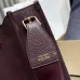 Prada 1BC073 Large Tote Bag - Burgundy Leather Crossbody Style with Adjustable Logo Strap #B59500