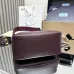 Prada 1BC145 Small Shoulder Bag - Burgundy Textured Leather Top Version with Adjustable Logo Straps #B59499