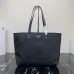 Prada Black Nylon Triangle Logo Work Tote Handbag 1BG052 #B66540