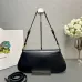 Prada Bolsa De Hombro Con Logo Triangular Esmaltado #B49848