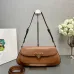 Prada Bolsa De Hombro Con Logo Triangular Esmaltado #B49848