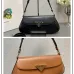 Prada Bolsa De Hombro Con Logo Triangular Esmaltado #B49848