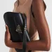 Prada Bolsa De Hombro Con Logo Triangular Esmaltado #B49848