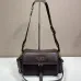 Prada Brown Leather Crossbody Bag 1BD394 #B55656