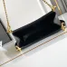 Prada Cleo Shoulder Bag (4 Colors) – Brown/Navy/Black/White Saffiano Leather with Gold-Tone Chain Strap #B59172