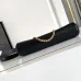 Prada Cleo Shoulder Bag (4 Colors) – Brown/Navy/Black/White Saffiano Leather with Gold-Tone Chain Strap #B59172