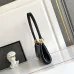 Prada Cleo Shoulder Bag (4 Colors) – Brown/Navy/Black/White Saffiano Leather with Gold-Tone Chain Strap #B59172