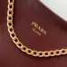 Prada Cleo Shoulder Bag (4 Colors) – Brown/Navy/Black/White Saffiano Leather with Gold-Tone Chain Strap #B59172