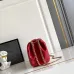 Prada Diagramme Shoulder Bag (3 Colors) – Red/White/Black Leather with Gold-Tone Chain Strap & Branding #B59174