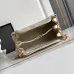 Prada Diagramme Shoulder Bag (3 Colors) – Red/White/Black Leather with Gold-Tone Chain Strap & Branding #B59174
