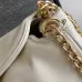 Prada Diagramme Shoulder Bag (3 Colors) – Red/White/Black Leather with Gold-Tone Chain Strap & Branding #B59174