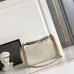 Prada Diagramme Shoulder Bag (3 Colors) – Red/White/Black Leather with Gold-Tone Chain Strap & Branding #B59174