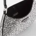 Prada Full Diamond Shoulder Crossbody Mini Handbag 1BC169 #B66541