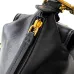 Prada Galleria Soft Shoulder Bag (2 Colors) – Burgundy/Black Leather with Gold-Tone Triangle Logo & Convertible Strap #B59176