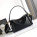 Prada Galleria Soft Shoulder Bag (2 Colors) – Burgundy/Black Leather with Gold-Tone Triangle Logo & Convertible Strap #B59176