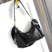 Prada Galleria Soft Shoulder Bag (2 Colors) – Burgundy/Black Leather with Gold-Tone Triangle Logo & Convertible Strap #B59176
