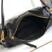 Prada Galleria Soft Shoulder Bag (2 Colors) – Burgundy/Black Leather with Gold-Tone Triangle Logo & Convertible Strap #B59176