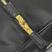 Prada Large Re-nylon Top-handle Bag With Lock In Black #B49846