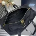 Prada Large Re-nylon Top-handle Bag With Lock In Black #B49846