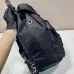 Prada Nylon Triangle Logo Small Backpack #B49839
