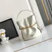 Prada Re-Edition Bucket Bag (4 Colors) – Red/Black/White/Brown Fabric with Gold-Tone Chain & Triangle Logo #B59173