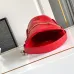 Prada Re-Edition Bucket Bag (4 Colors) – Red/Black/White/Brown Fabric with Gold-Tone Chain & Triangle Logo #B59173