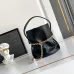 Prada Re-Edition Bucket Bag (4 Colors) – Red/Black/White/Brown Fabric with Gold-Tone Chain & Triangle Logo #B59173