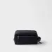 Prada Re-Nylon Pouch with Leather Trim 22x12.5x11cm #B63861