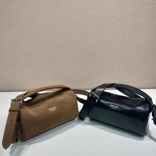 Prada Suede Shoulder Bag #B49841