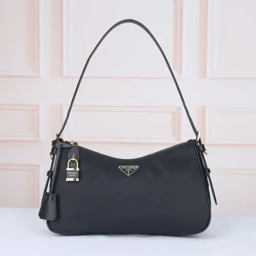 Prada  Tessuto Locker Shoulder Bag #A68488