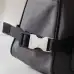 PRADA Men's Dark Gray Re-Nylon Crossbody Messenger Bag with Detachable Pouch – Iconic Triangle Logo Adjustable Strap #B58749
