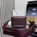 Prada 1BD314 Versatile Leather Crossbody Bag - Burgundy Top Version with Adjustable Logo Straps #B59494